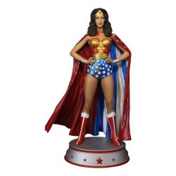 Wonder Woman Cape Variant Maquette Tweeterhead Sideshow Collectibles figurine 33 cm (DC Comics)