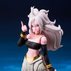 Android 21 C-21 SH Figuarts (Dragon Ball Fighterz) - slightly damaged box