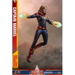 Captain Marvel Deluxe Version Hot Toys MMS522 figurine articulée 1/6 (Captain Marvel)