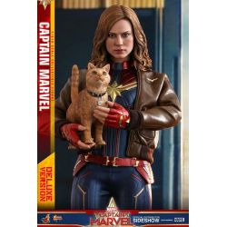 Captain Marvel Deluxe Version Hot Toys MMS522 figurine articulée 1/6 (Captain Marvel)
