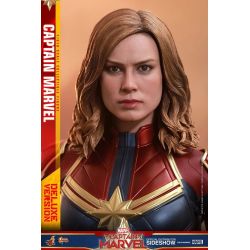 Captain Marvel Deluxe Version Hot Toys MMS522 figurine articulée 1/6 (Captain Marvel)