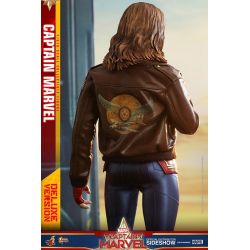 Captain Marvel Deluxe Version Hot Toys MMS522 figurine articulée 1/6 (Captain Marvel)