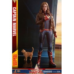 Captain Marvel Deluxe Version Hot Toys MMS522 figurine articulée 1/6 (Captain Marvel)