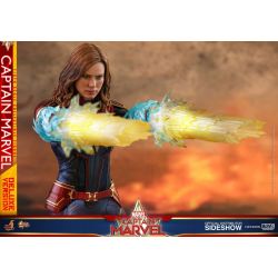 Captain Marvel Deluxe Version Hot Toys MMS522 figurine articulée 1/6 (Captain Marvel)