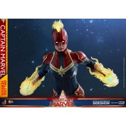 Captain Marvel Deluxe Version Hot Toys MMS522 figurine articulée 1/6 (Captain Marvel)