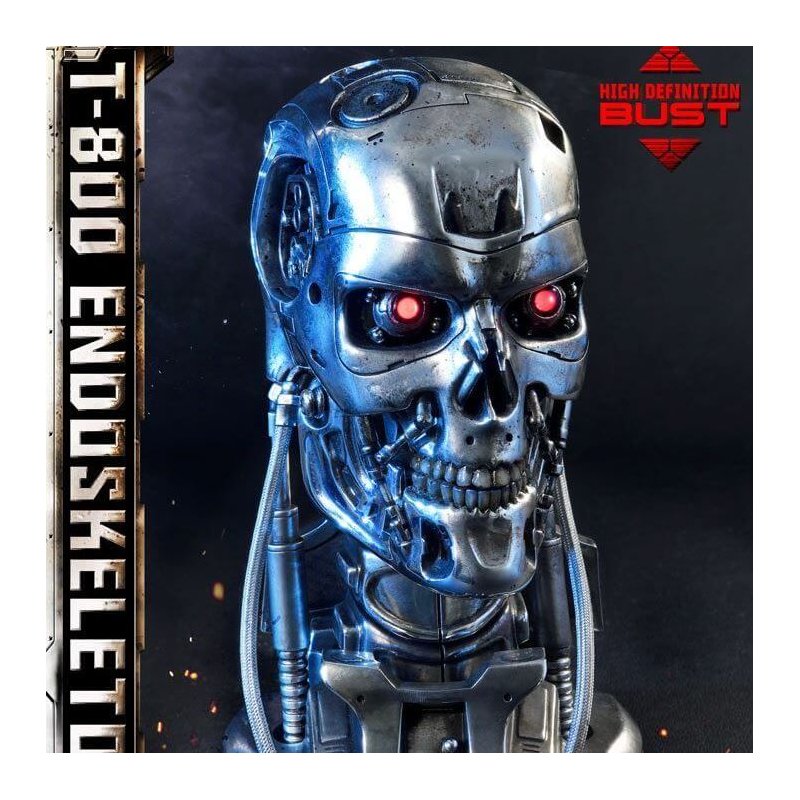 T-800 Endoskeleton Head Prime 1 Studio buste 1/2 (Terminator) T-800 Endoskeleton Head Prime 1 Studio buste 1/2 (Terminator)