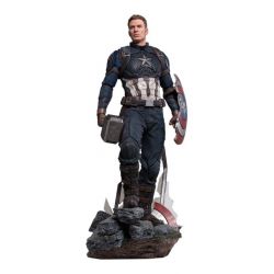 Captain America Deluxe Version Legacy Replica Iron Studios Statue 1/4 (Avengers : Endgame)
