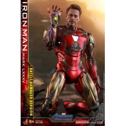 Iron Man Mark LXXXV Battle Damaged Hot Toys MMS543D33 (Avengers Endgame)