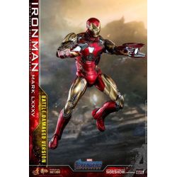 Iron Man Mark 85 LXXXV Battle Damaged Hot Toys MMS543D33 (Avengers Endgame)