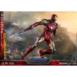 Iron Man Mark 85 LXXXV Battle Damaged Hot Toys MMS543D33 (Avengers Endgame)