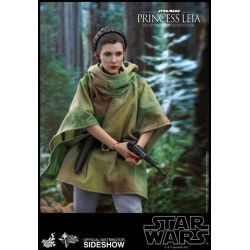 Princesse Leia Hot Toys MMS549 1/6 Endor version (Star Wars VI : Le Retour du Jedi)
