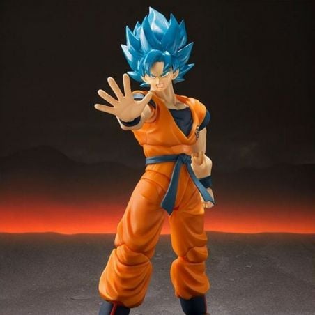 Super Saiyan God SS Son Goku Blue SH Figuarts (Dragon Ball Super Broly)