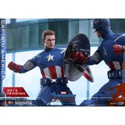 Captain America Hot Toys 2012 Version MMS563 30 cm figure (Avengers Endgame)