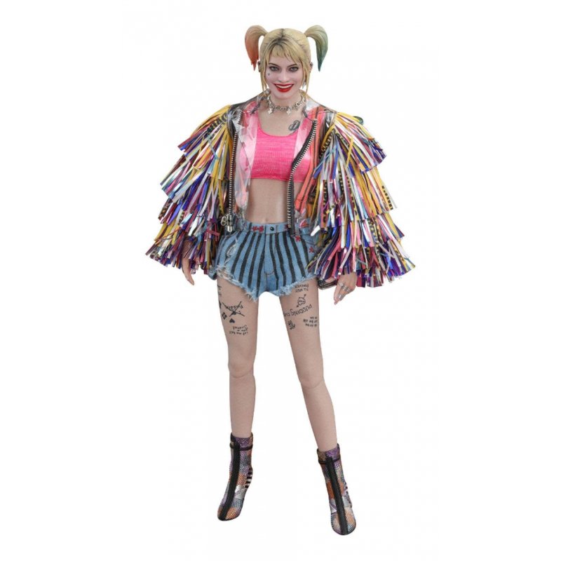 Harley Quinn Hot Toys MMS566 Caution Tape Jacket Version (Birds of Prey) Harley Quinn Hot Toys MMS566 Caution Tape Jacket Version (Birds of Prey)