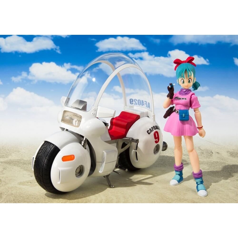 Bulma Bike SH Figuarts Bandai Tamashii Nations (Dragon Ball)
