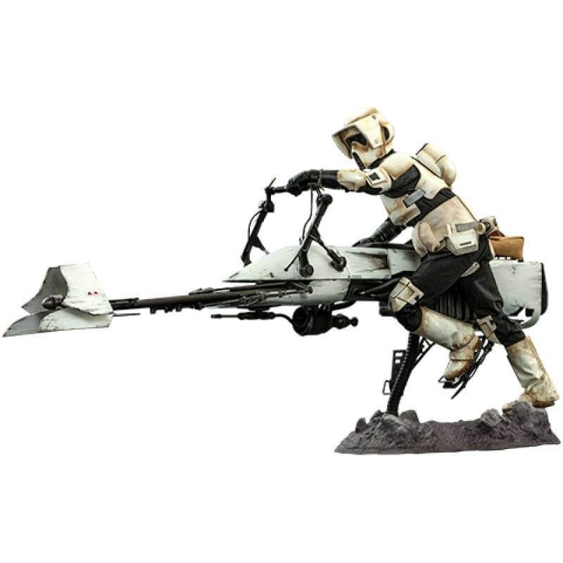 Scout Trooper et Speeder Bike Hot Toys TMS017 (Star Wars The Mandalorian)