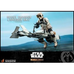 Scout Trooper et Speeder Bike Hot Toys TMS017 (Star Wars The Mandalorian)