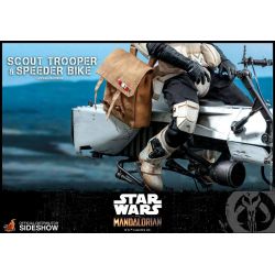 Scout Trooper et Speeder Bike Hot Toys TMS017 (Star Wars The Mandalorian)