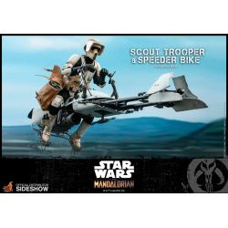 Scout Trooper and Speeder Bike Hot Toys TMS017 (Star Wars The Mandalorian)