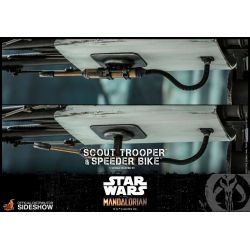 Scout Trooper and Speeder Bike Hot Toys TMS017 (Star Wars The Mandalorian)