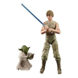 Luke Skywalker et Yoda Black Series Hasbro (Star Wars Episode V) - emballage avec défaut
