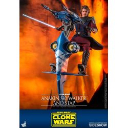 Anakin Skywalker Hot Toys STAP TMS020 (Star Wars The Clone Wars)