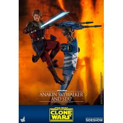 Anakin Skywalker Hot Toys STAP TMS020 (Star Wars The Clone Wars)