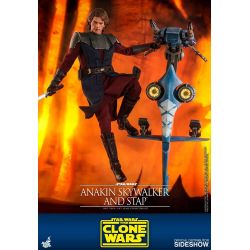 Anakin Skywalker Hot Toys STAP TMS020 (Star Wars The Clone Wars)