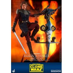 Anakin Skywalker Hot Toys STAP TMS020 (Star Wars The Clone Wars)