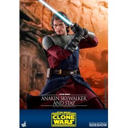 Anakin Skywalker Hot Toys STAP TMS020 (Star Wars The Clone Wars)