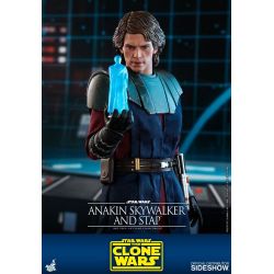 Anakin Skywalker Hot Toys STAP TMS020 (Star Wars The Clone Wars)