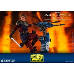 Anakin Skywalker Hot Toys STAP TMS020 (Star Wars The Clone Wars)