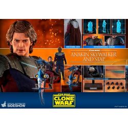 Anakin Skywalker Hot Toys STAP TMS020 (Star Wars The Clone Wars)