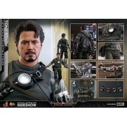 Tony Stark Hot Toys Mech Test MMS581 (Iron Man)
