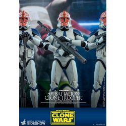 501st Battalion Clone Trooper Hot Toys Deluxe TMS023 (Star Wars The Clone Wars)