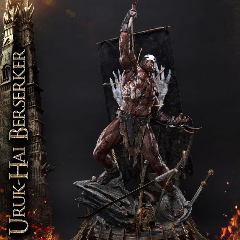 Uruk-Hai Berserker Prime 1 Studio (Le Seigneur des Anneaux)