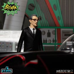 Batman 1966 Mezco 5 Points Deluxe Box Set action figures (Batman 1966)