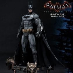 Batman Prime 1 Studio Batsuit v7.43 statue (Arkham Knight)