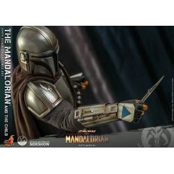 The Mandalorian et The Child Hot Toys 1/4 QS016 (Star Wars The Mandalorian)