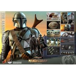 The Mandalorian et The Child Hot Toys 1/4 QS016 (Star Wars The Mandalorian)