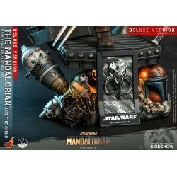 The Mandalorian et The Child Hot Toys Deluxe 1/4 QS017 (Star Wars The Mandalorian)