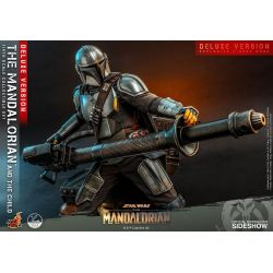 The Mandalorian et The Child Hot Toys Deluxe 1/4 QS017 (Star Wars The Mandalorian)