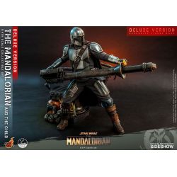 The Mandalorian et The Child Hot Toys Deluxe 1/4 QS017 (Star Wars The Mandalorian)