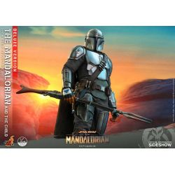 The Mandalorian et The Child Hot Toys Deluxe 1/4 QS017 (Star Wars The Mandalorian)