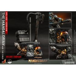 The Mandalorian et The Child Hot Toys Deluxe 1/4 QS017 (Star Wars The Mandalorian)