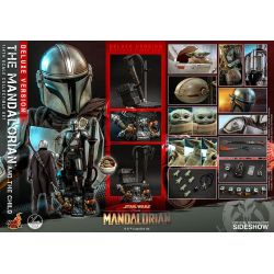 The Mandalorian et The Child Hot Toys Deluxe 1/4 QS017 (Star Wars The Mandalorian)