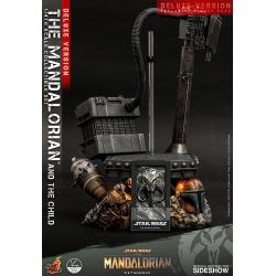 The Mandalorian et The Child Hot Toys Deluxe 1/4 QS017 (Star Wars The Mandalorian)