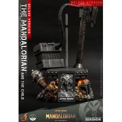 The Mandalorian et The Child Hot Toys Deluxe 1/4 QS017 (Star Wars The Mandalorian)