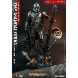 The Mandalorian et The Child Hot Toys Deluxe 1/4 QS017 (Star Wars The Mandalorian)