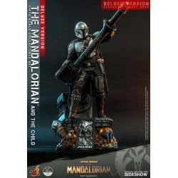 The Mandalorian et The Child Hot Toys Deluxe 1/4 QS017 (Star Wars The Mandalorian)